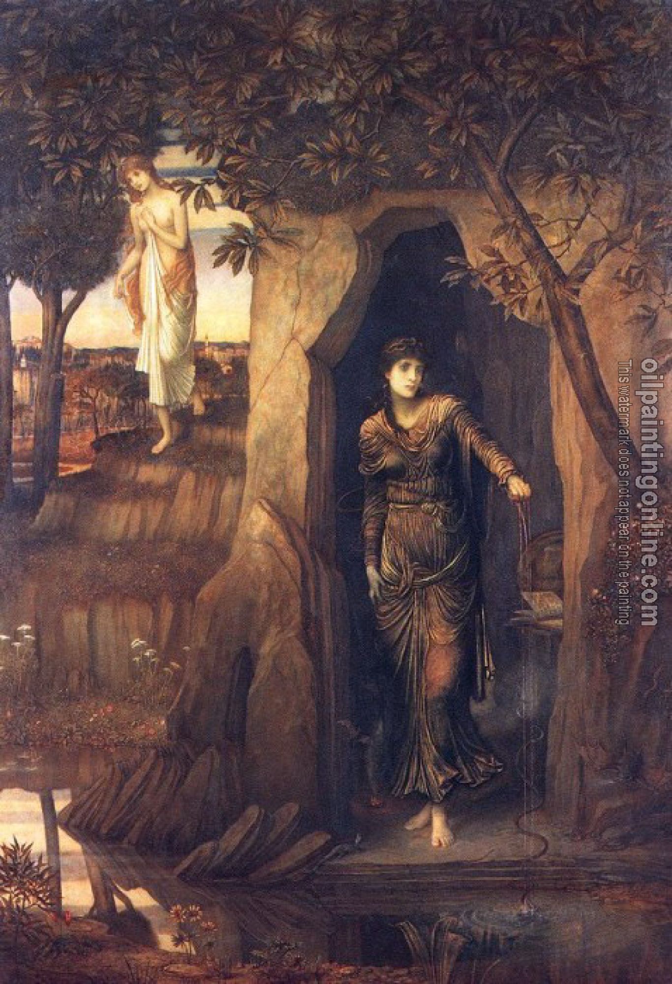 John Melhuish Strudwick - Circle of Scylla
